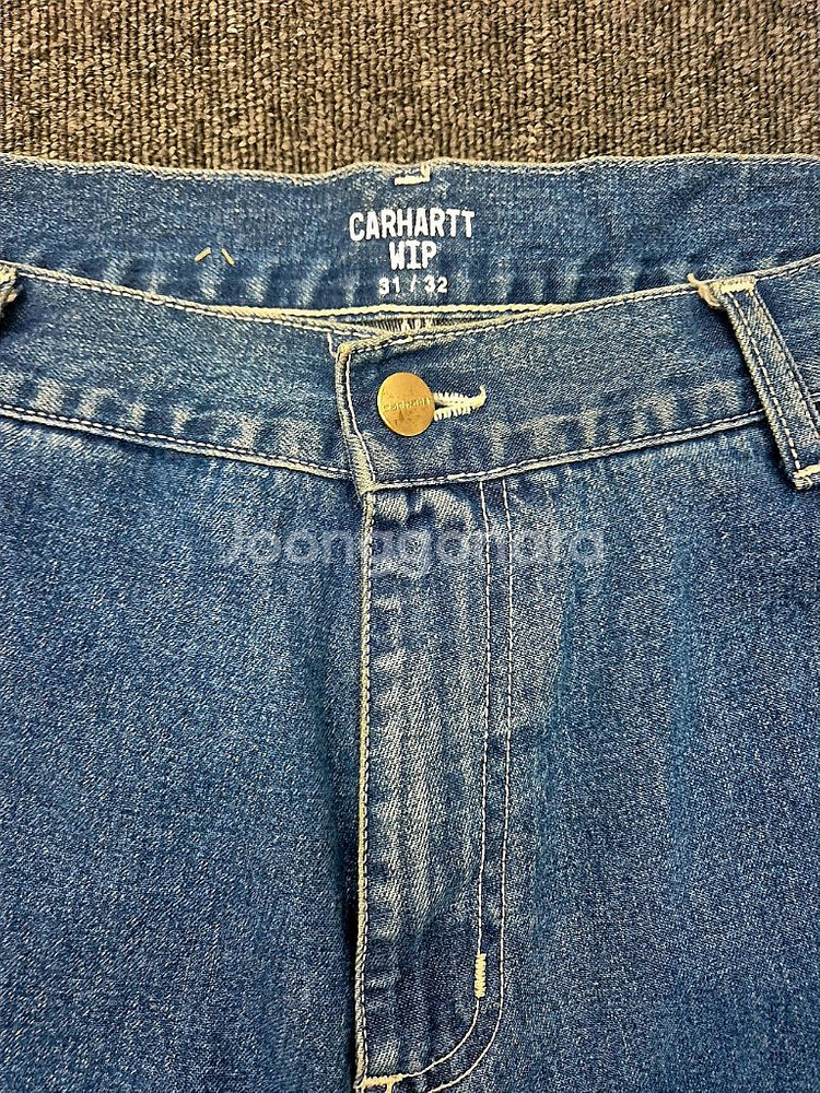 [31~32<칼하트 WIP>싱글 니 팬츠--2