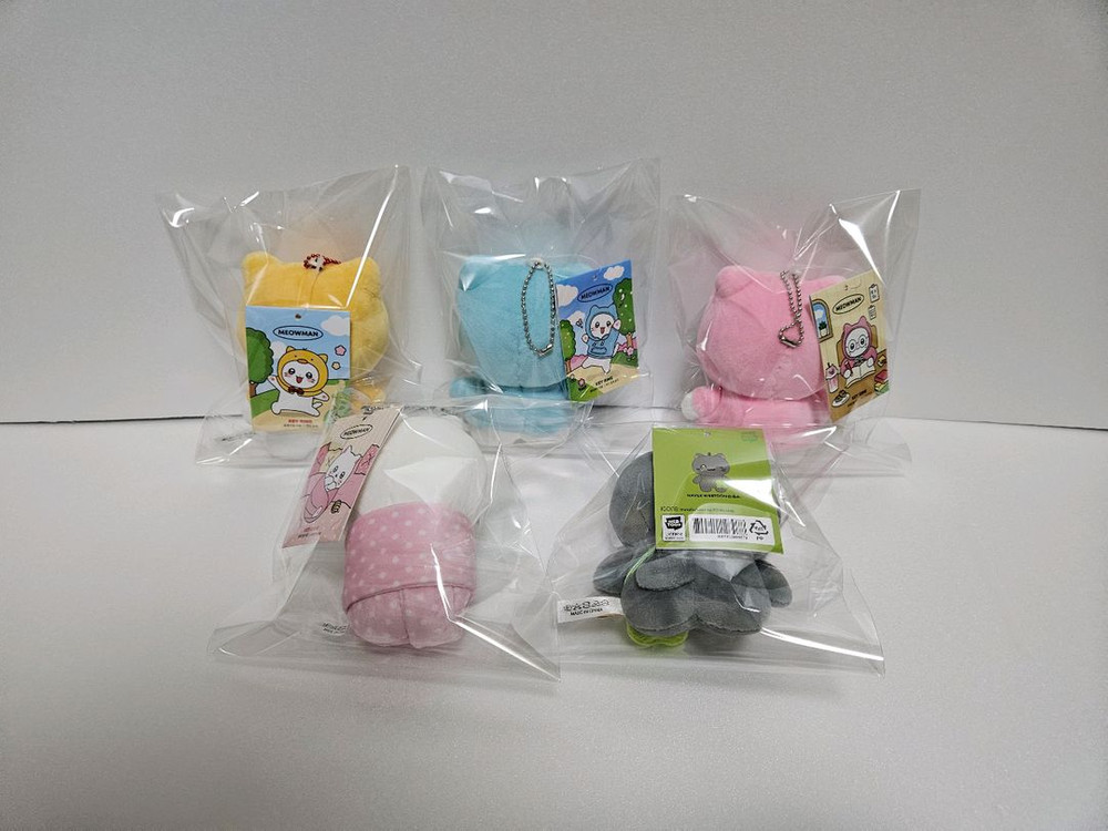 코스튬 춘배 키링 인형 5종 포대기 후드 영철이 이미지