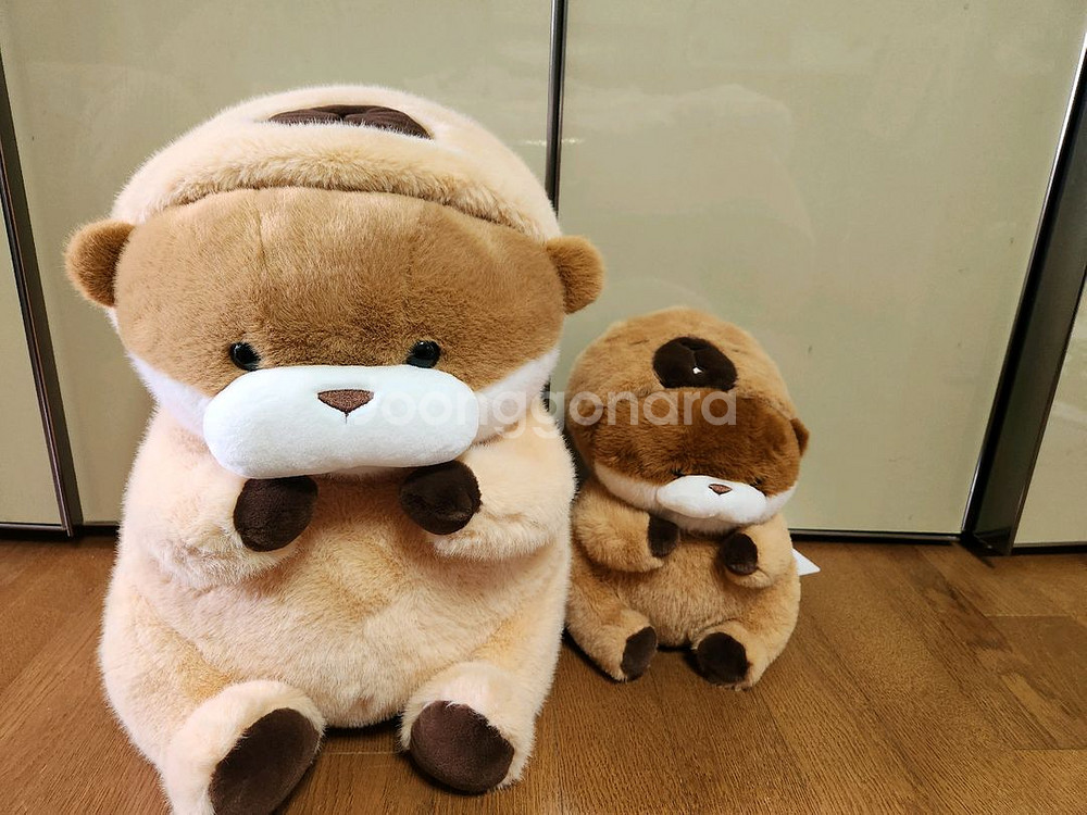 속았지 우소우소짱 브라운 45센티 새상품--0