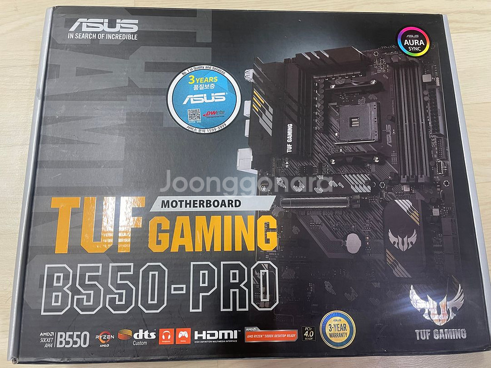 [판매] 아수스 TUF B550 PRO 메인보드--0