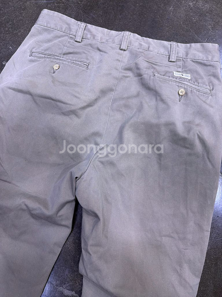 폴로 랄프로렌 클래식핏 핀턱 치노팬츠 32--5