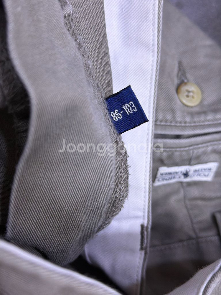 폴로 랄프로렌 클래식핏 핀턱 치노팬츠 32--8