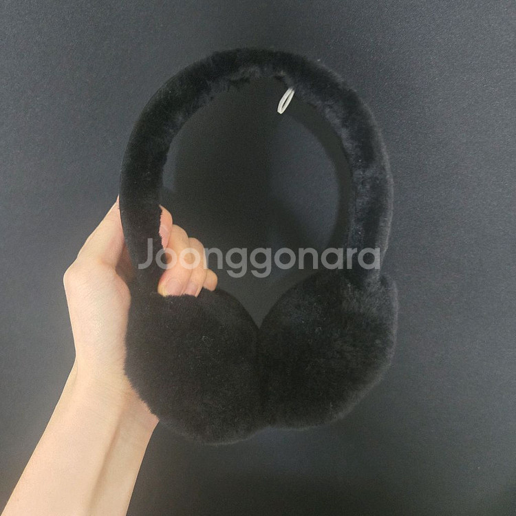 어그 로고 양털 귀마개--1