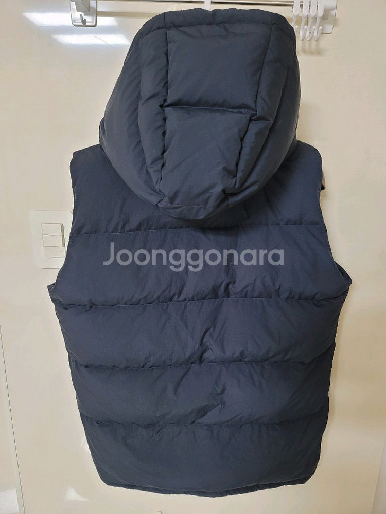 급처 메종키츠네 구스다운 패딩조끼 M 100사이즈 상태극상--1