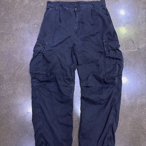 칼하트 블랙워싱 카고 레귤러핏 팬츠 32