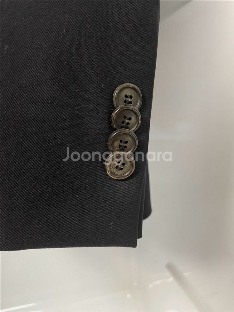 솔리드옴므 네이비 블레이져 95사이즈--4