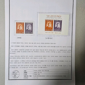 박정희 대통령 추모 특별우표