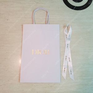 [새상품/정품]디올 쇼핑백+리본 SET,디올 가방,디올