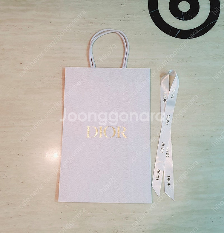[새상품/정품]디올 쇼핑백+리본 SET,디올 가방,디올--1