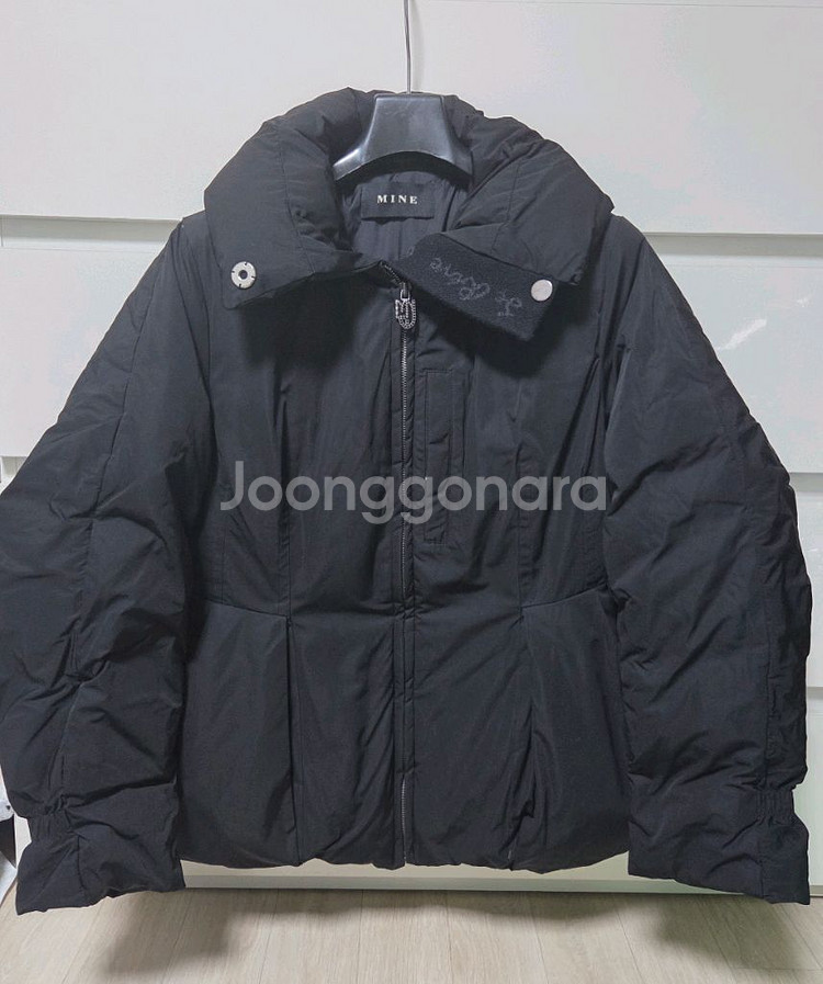 마인 페플럼 구스 다운 점퍼44 랑방 타임 더캐시미어--3