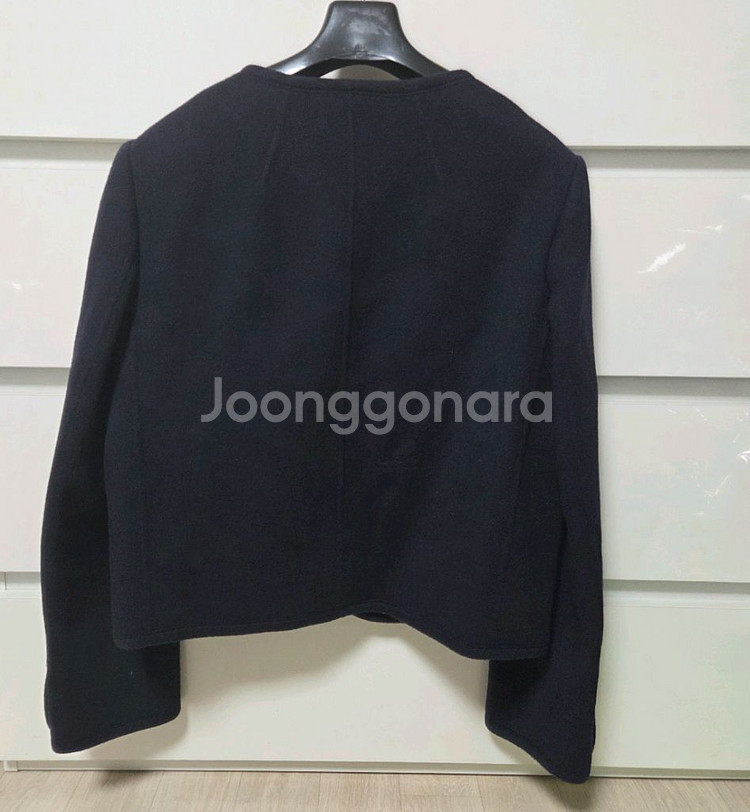 마인 캐시미어 블렌드 브이넥 자켓 랑방 타임 더캐시미어--2