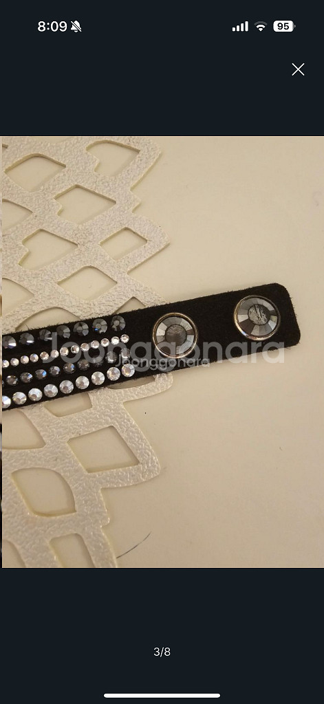 스와로브스키정품팔찌--2