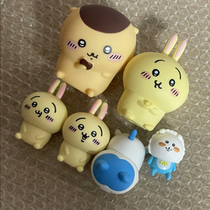 치이카와 쿠리만쥬 우사기 하치와레 농담곰 피규어 가챠