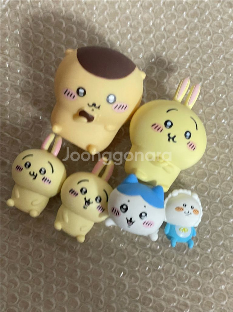 치이카와 쿠리만쥬 우사기 하치와레 농담곰 피규어 가챠--1