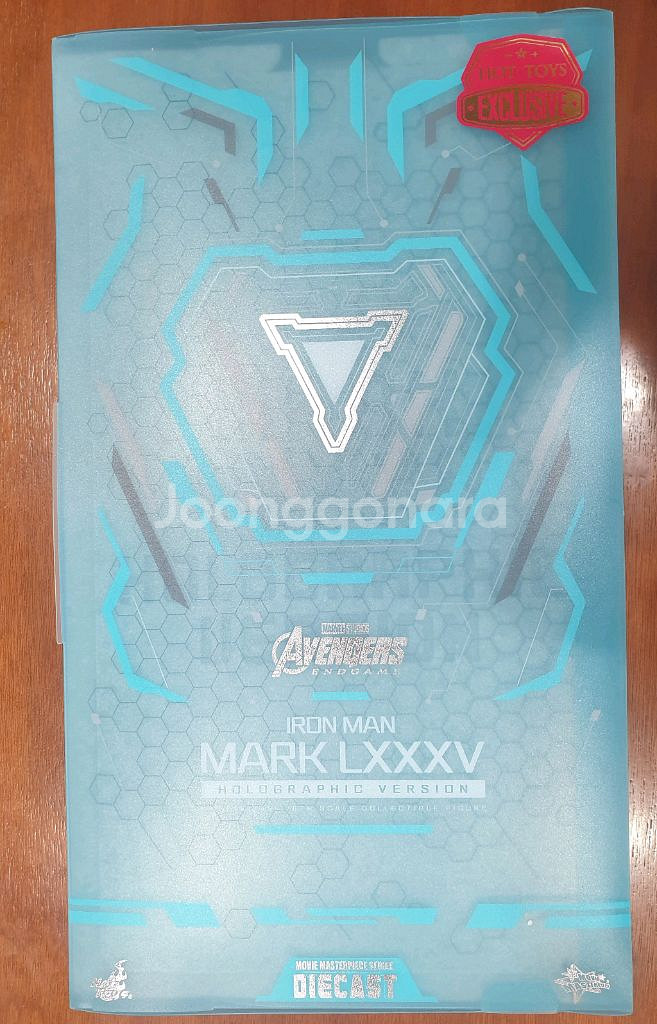 핫토이 아이언맨 마크85 홀로그래픽--0