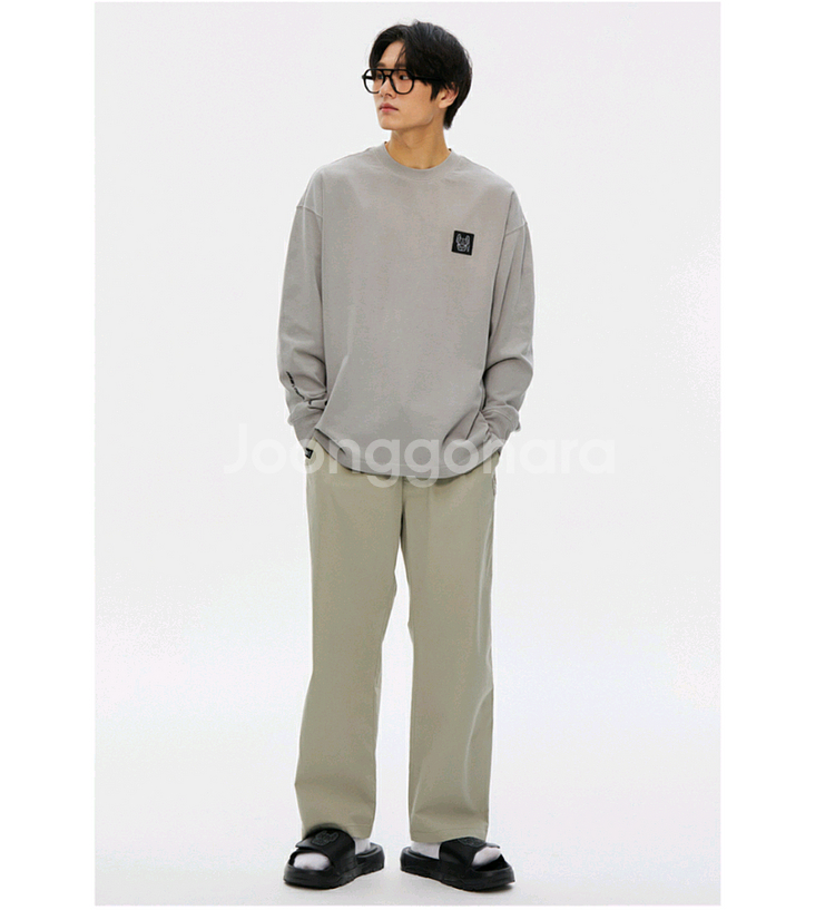 M) 라이프워크 세미 와이드팬츠 바지--0