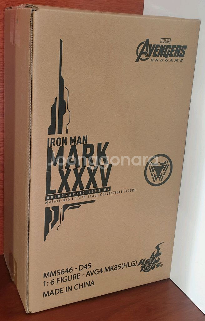 핫토이 아이언맨 마크85 홀로그래픽--3