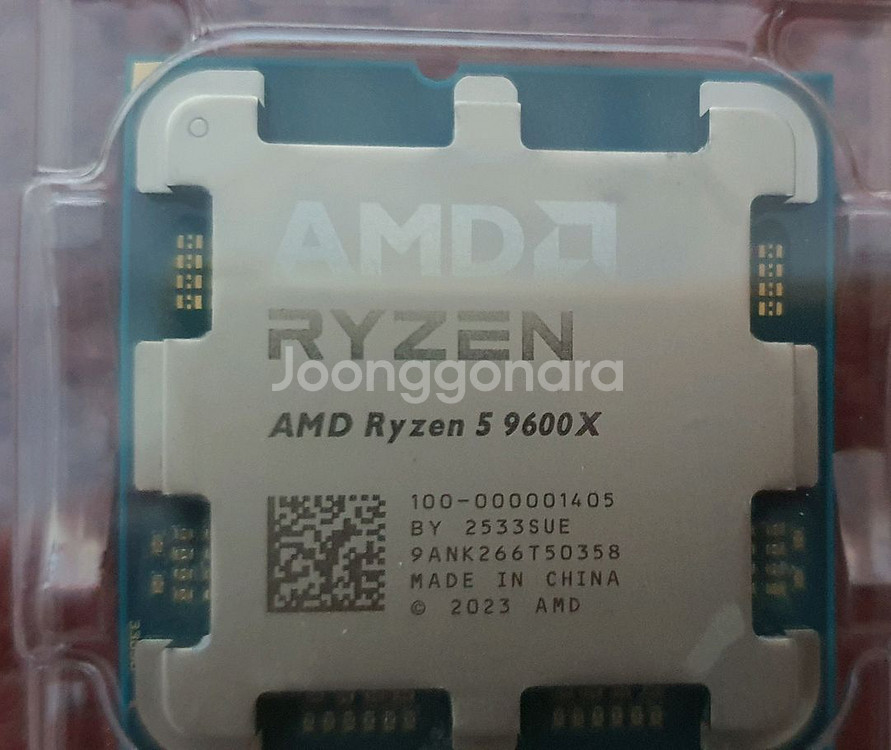 AMD 9600X 국내정품 팜니다--0