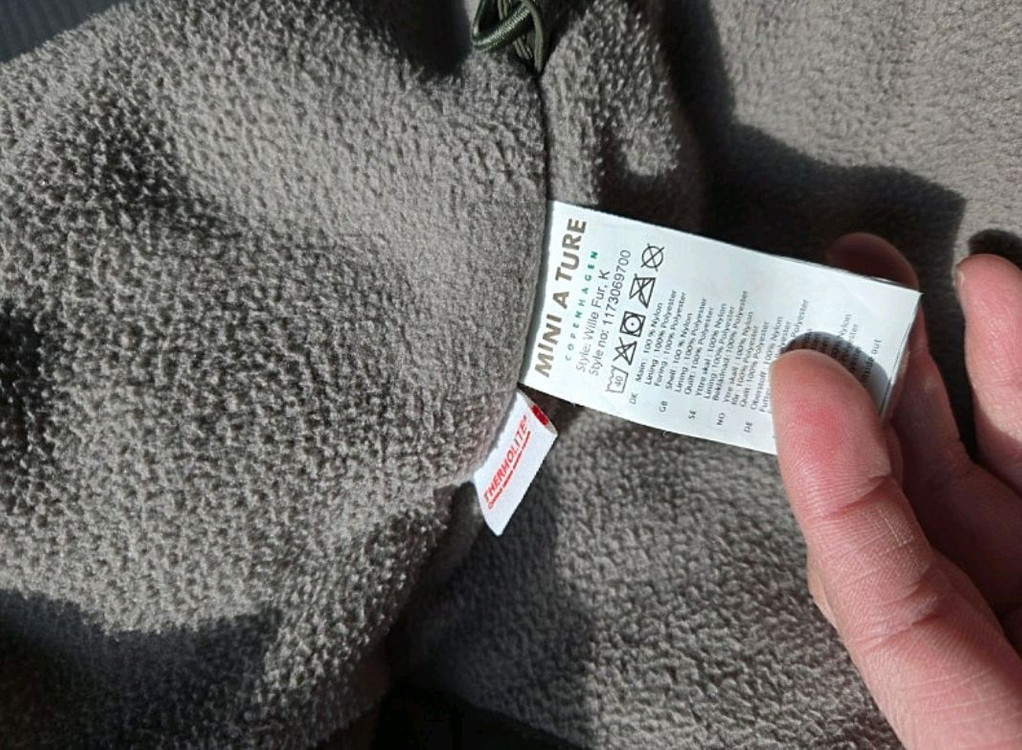 미니어처 미니어쳐 스키복 8y 상하--4