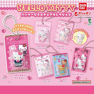 풀세트) 반다이 헬로키티 패키지 미니어처 컬렉션 가챠