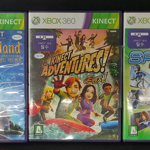 xbox360 키넥트게임 3개 일괄판매 합니다