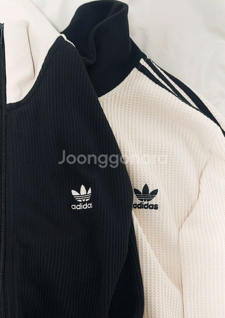 아디다스 와플 트랙탑(블랙네이비) XL--0