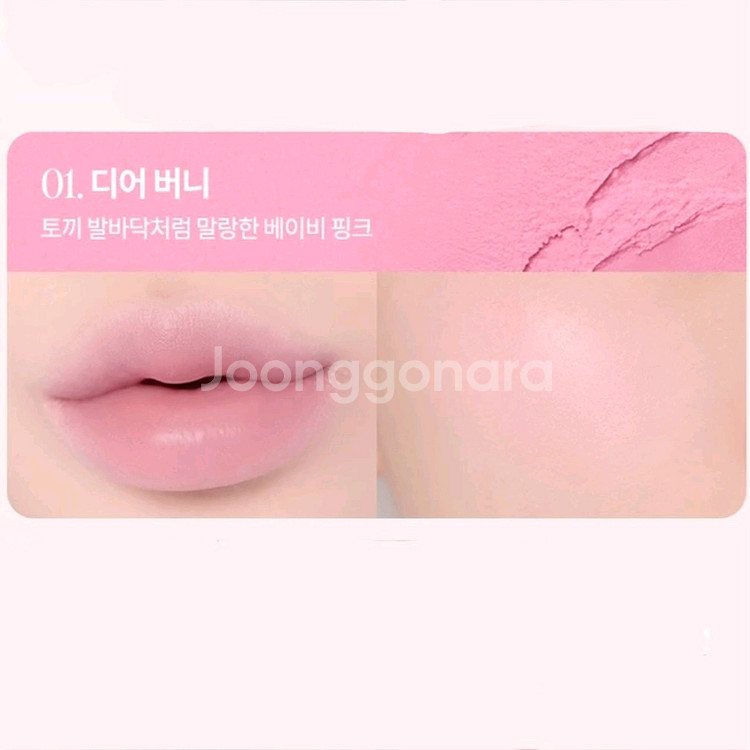 미개봉 비바이바닐라 로맨틱 블러쉬 립 앤 치크--1
