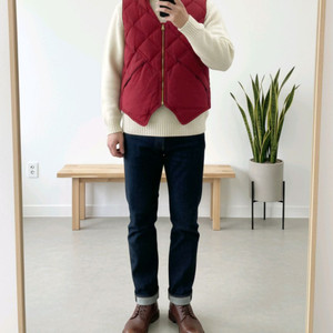 [L~XL]<이스트로그>벤타일 이너 패딩베스트