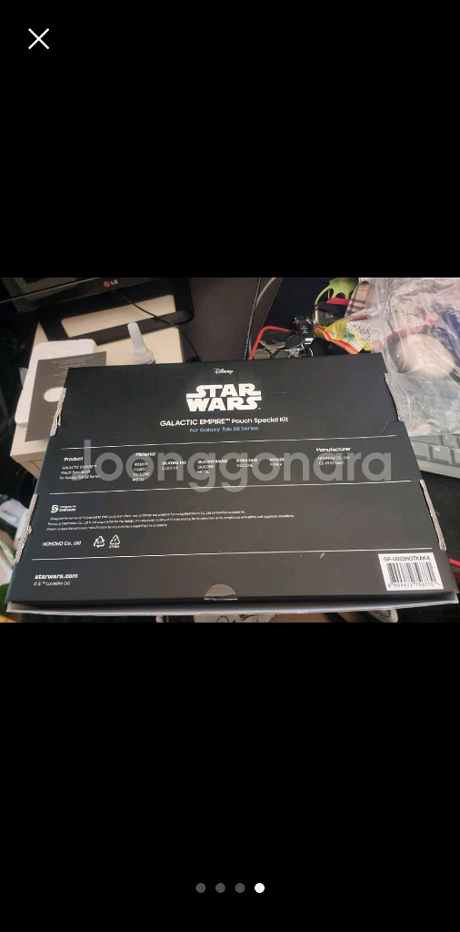 <미개봉 새제품> 삼성 갤럭시 탭 S8 스타워즈 파우치--3