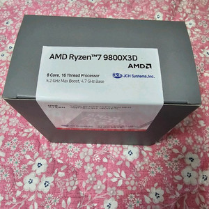 AMD 라이젠 9800X3D 판매합니다..