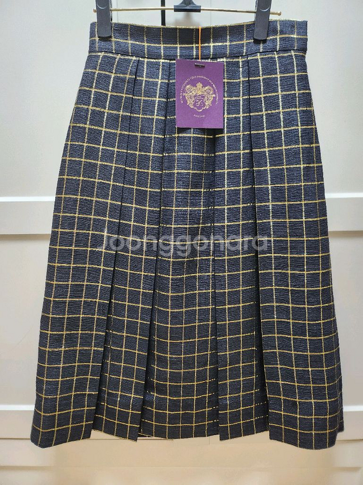 코스모폴리탄줄라이 예지스 더로얄체크스커트 새상품--0