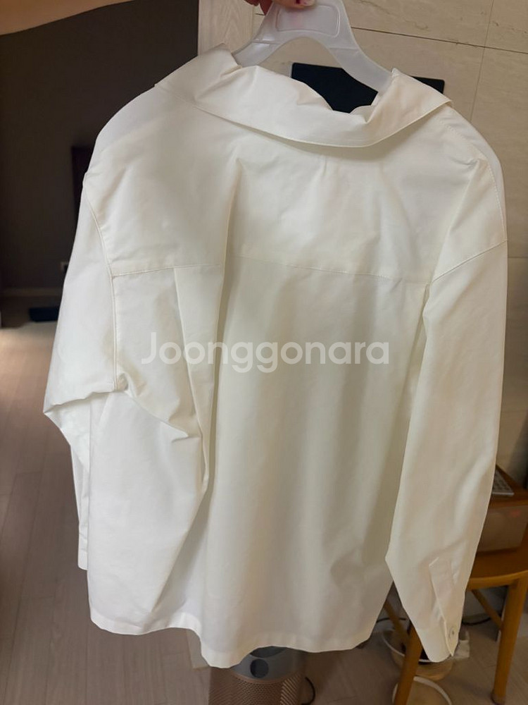 모네마켓 르네코튼셔츠 새상품 리본빛--5