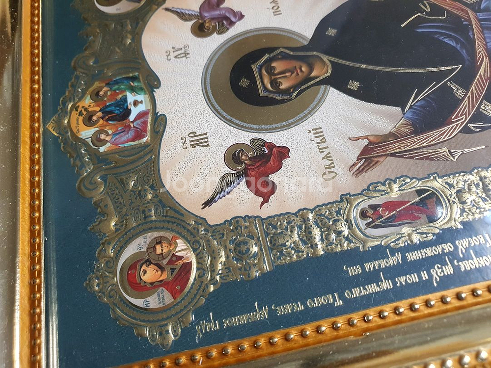 정교회 성모 마리아 이콘 성화 액자--2