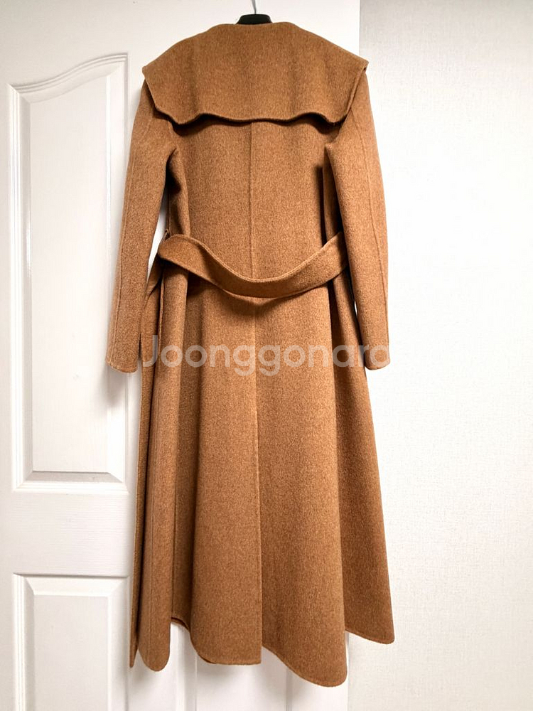 마인 캐시미어 블렌드 세일러 칼라 코트--1