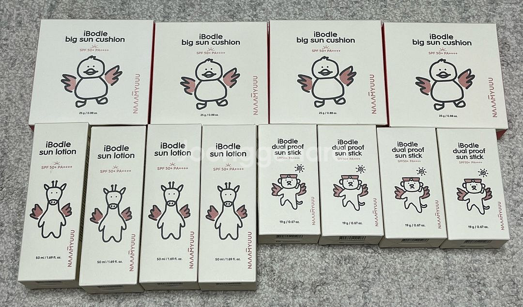 남유네 아이보들 선로션 선스틱 선쿠션--0