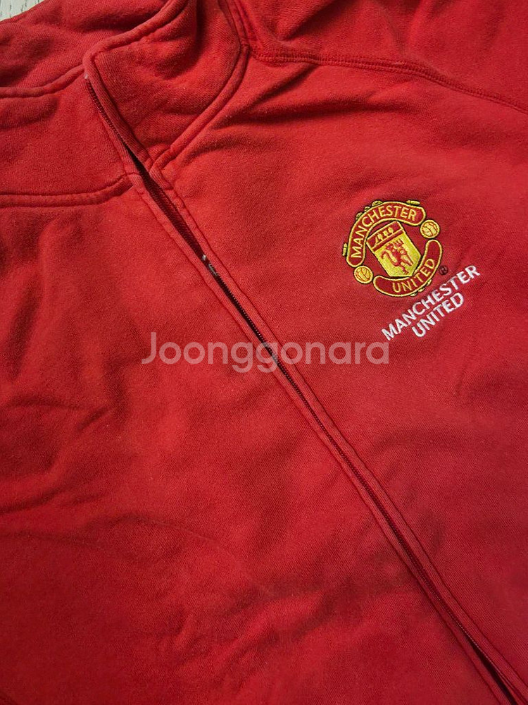 맨체스터 유나이티드 레드 집업 L--4