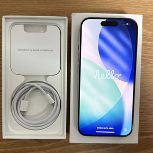 아이폰 15pro 화이트