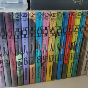 아인 만화책 미개봉 전권 17권 팝니다!