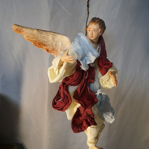 이탈리아 나폴리 프레세페 천사 인형 성탄절 엔틱 장식
