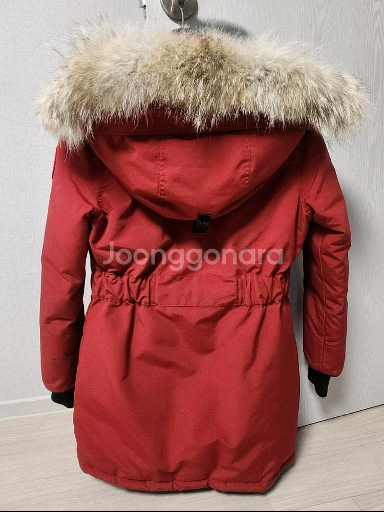 정품 캐나다구스 여성 XS 레드 패딩--1