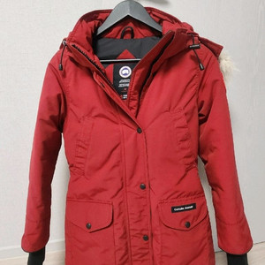 정품 캐나다구스 여성 XS 레드 패딩