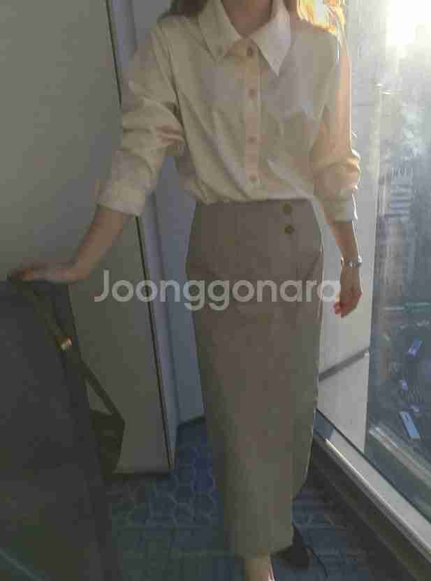 시엔느 버튼랩스커트 s--2