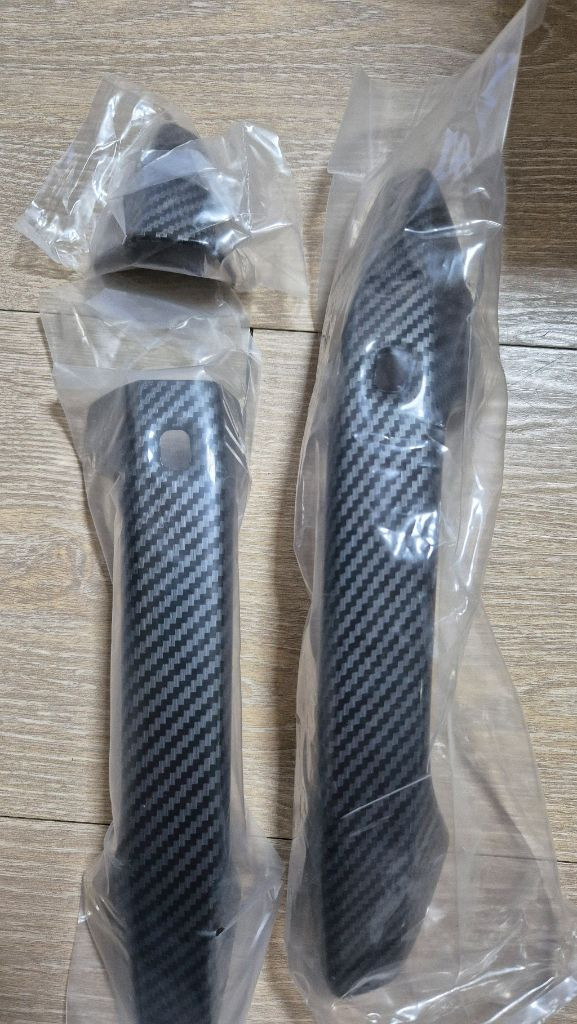 스포티지nq5 카본도어외캐치몰딩--2