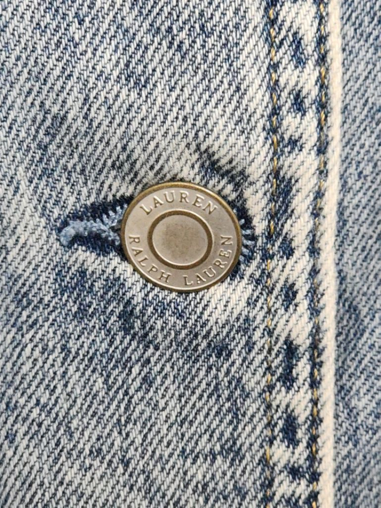 (L) 랄프로렌 폴로 청자켓 연청 데님자켓 빈티지 이미지