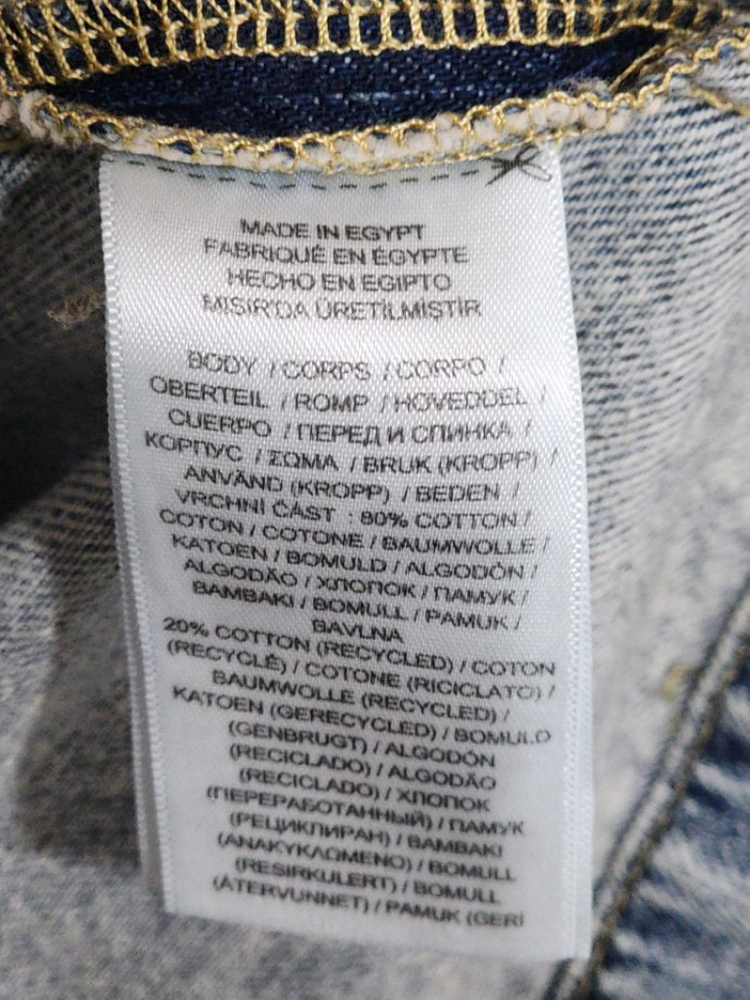 (L) 랄프로렌 폴로 청자켓 연청 데님자켓 빈티지 이미지