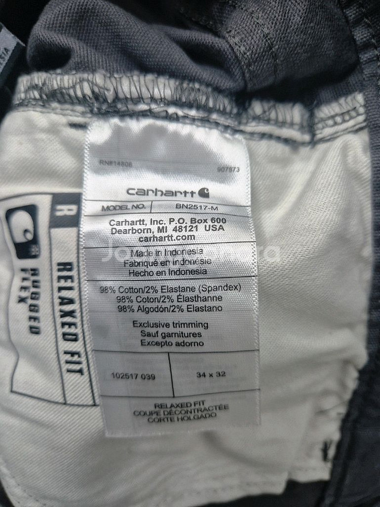 [34]<칼하트WIP>POCKET 워크 팬츠--4