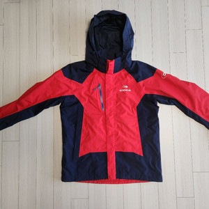 아이더 배색 디펜더 방수방풍 기능성 바람막이 자켓L(새