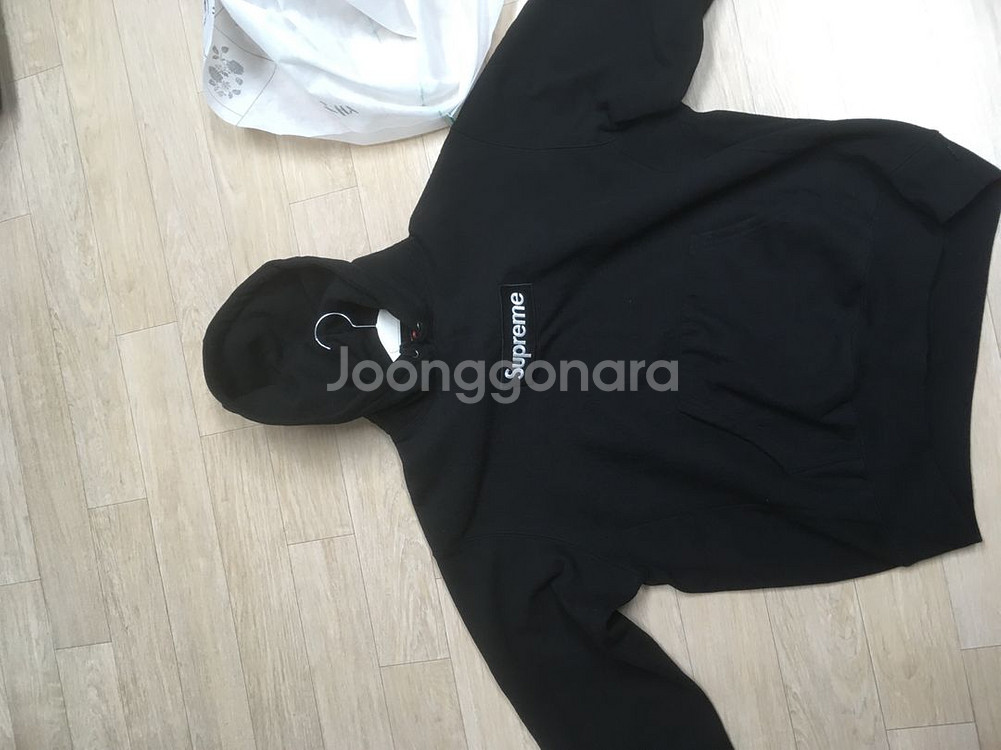 (m)슈프림 박스로고 후드티 FW23--0