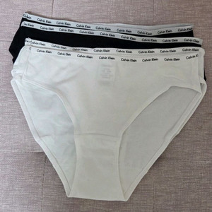 캘빈클라인 여성팬티 S 속옷 새상품 화이트2 블랙2