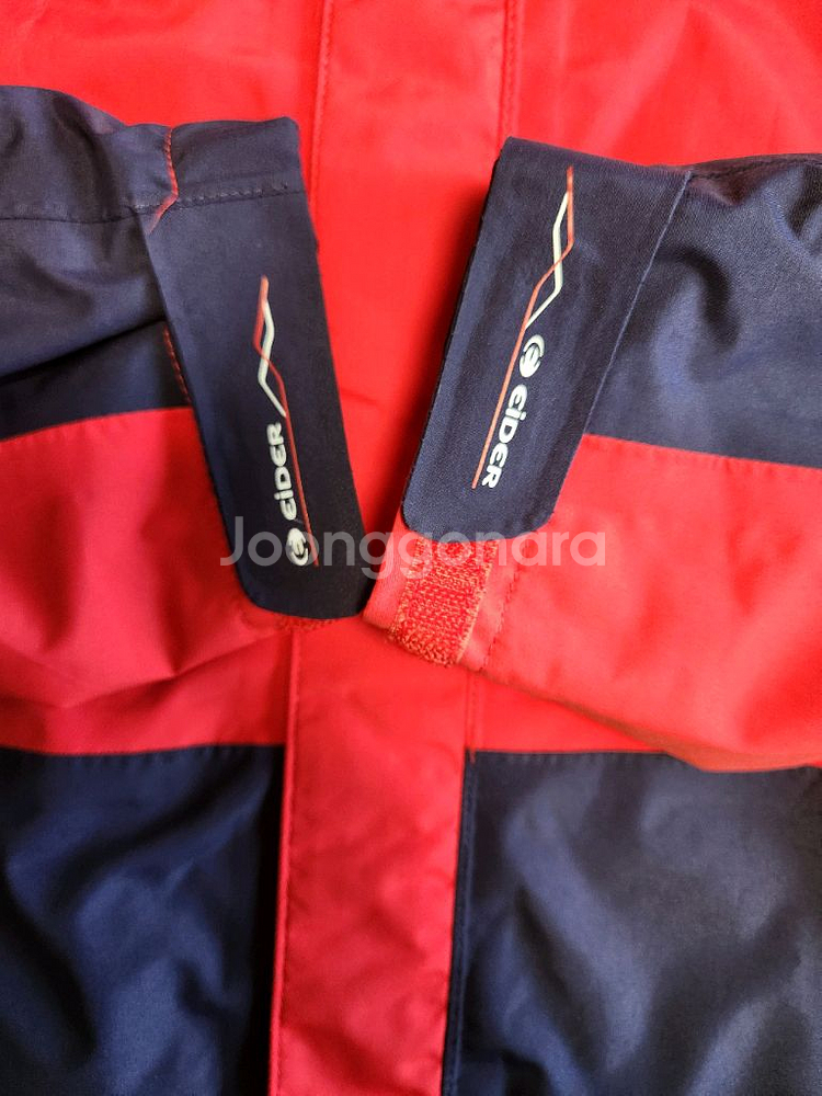 아이더 배색 디펜더 방수방풍 기능성 바람막이 자켓s(새--5